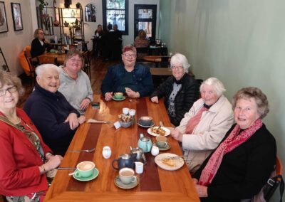 Ladies' coffee group at Mischief Cafe